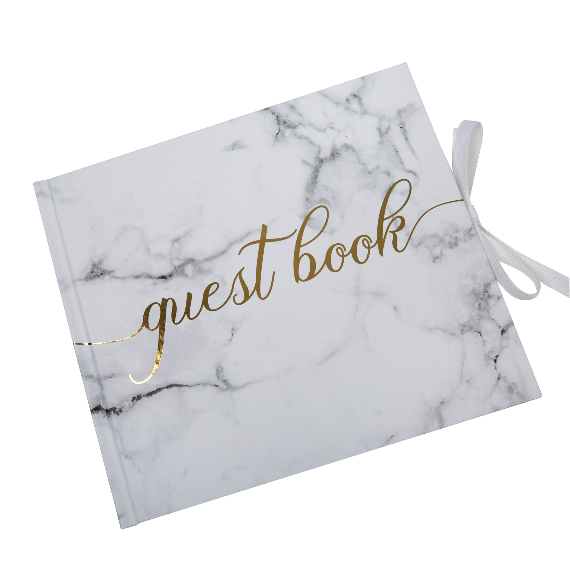 SCRIPTED MARBLE-GUEST BOOK