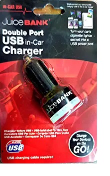 DOUBLE PORT USB CAR CHARGER