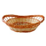 OVAL SHAPED TWO TONE TRAY L38CM
