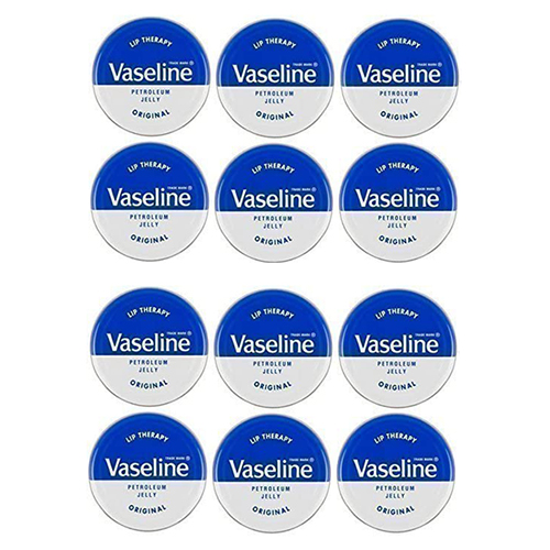 VASELINE LIP THERAPY TIN ORIGINAL 20g (PACK OF 12).