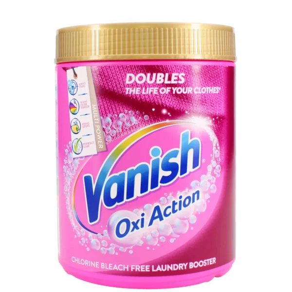 VANISH OXI ACTION MULTI POWER(GOLD) CHLORINE BLEACH FREE LAUNDRY