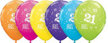 QUALATEX 11″ 21-A-ROUND TROPICAL ASSTORTED BALLOONS